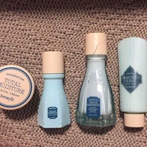 Travel size skin care set from benefit